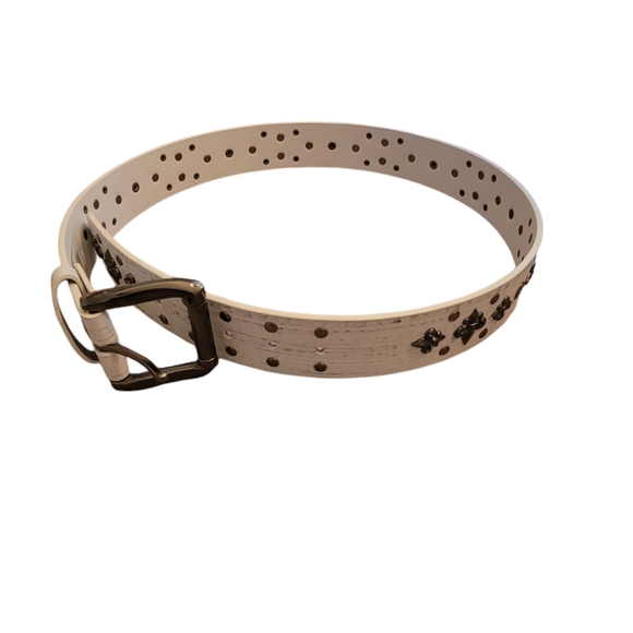 Buckle Other - NWT Buckle Icon Studded Fleur Leather Belt